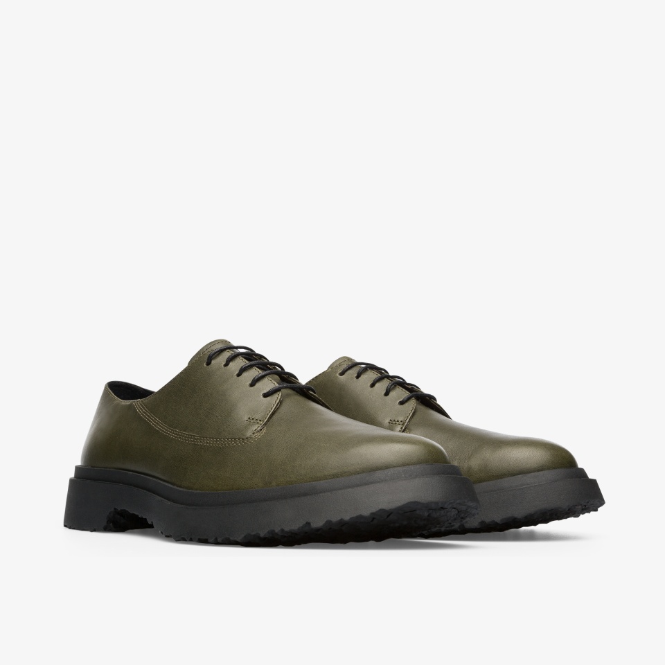 Zapatos de Vestir Camper Walden Hombre - Verde Oscuro | Camper Online + 0978XYGIR